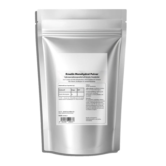 Monohidrato de creatina - Doypack de 1000g