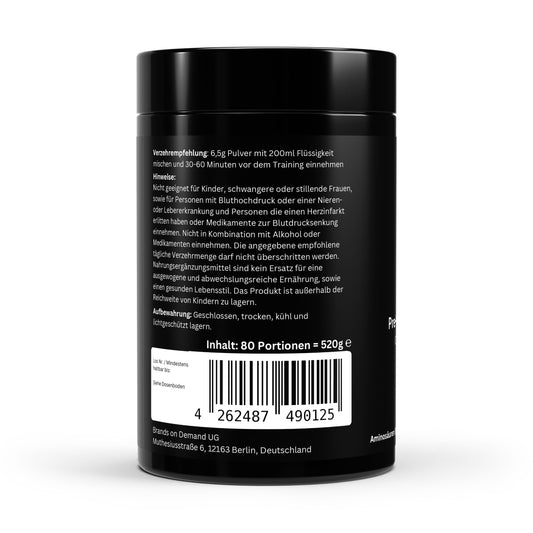 Pre-entreno Booster Naranja - 520g
